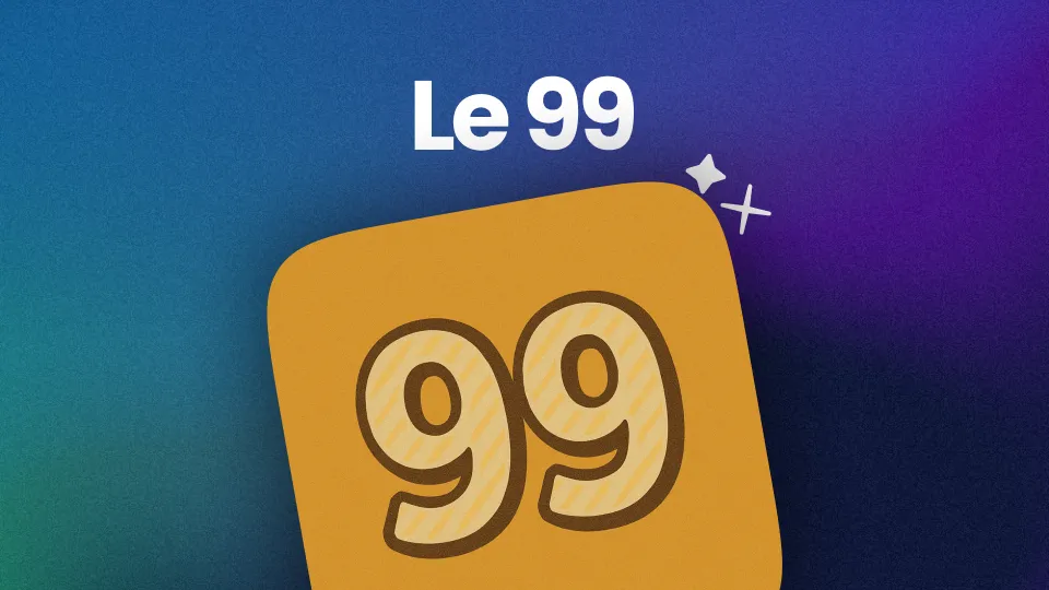 Jeu de cartes à boire: Le 99. Dispo sur l'application Traknard